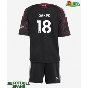 Liverpool Cody Gakpo #18 Tredjeställ Barn 2026-27 Kortärmad (+ Korta byxor)